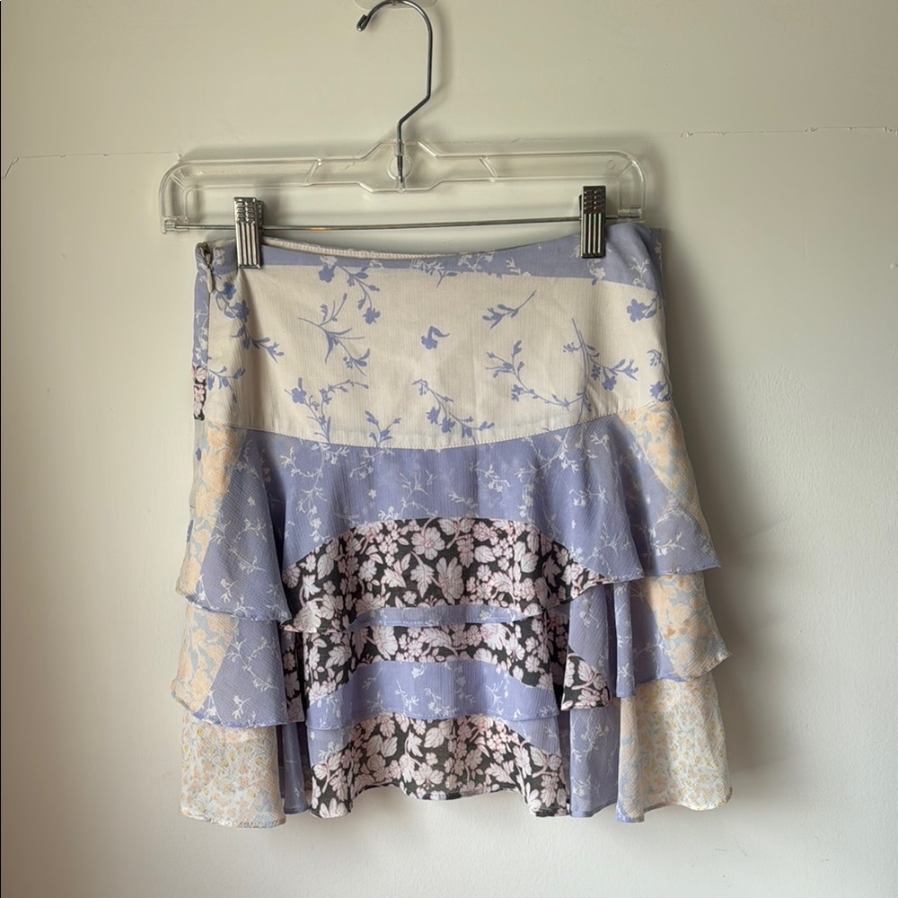 Urban Outfitters Flowy Pastel Skirt - Sz S